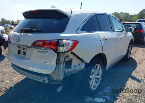 2017 Acura Rdx Technology Acurawatch Plus Packages/W/Technology Package z USA, uszkodzony, nr VIN 5J8TB4H52HL015884